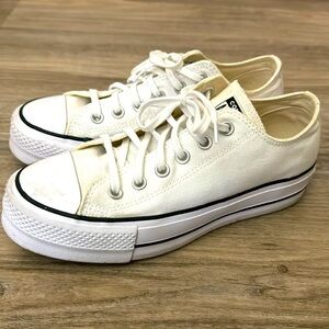 PLATFORM Converse All Star Size 8.5